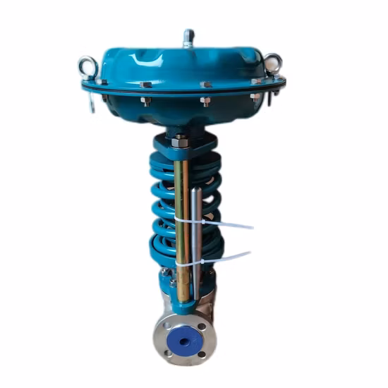 Cryogenic Pressure Reducing Pneumatic Control Valve