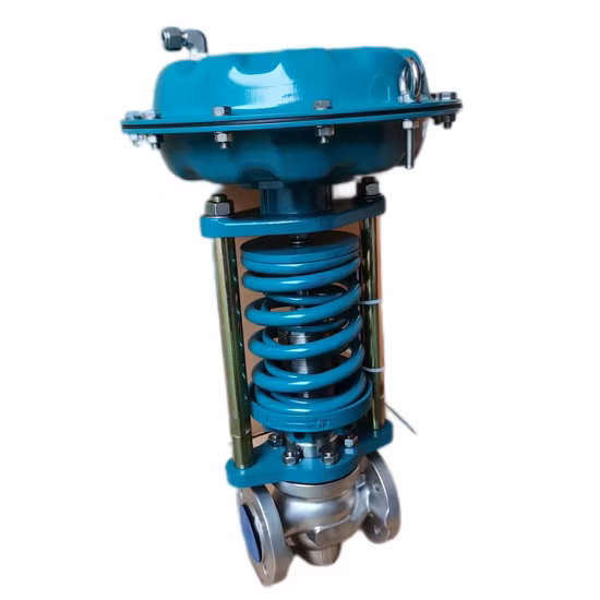 Cryogenic Pressure Reducing Pneumatic Control Valve