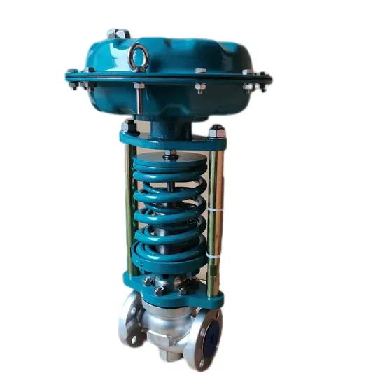 Cryogenic Pressure Reducing Pneumatic Control Valve