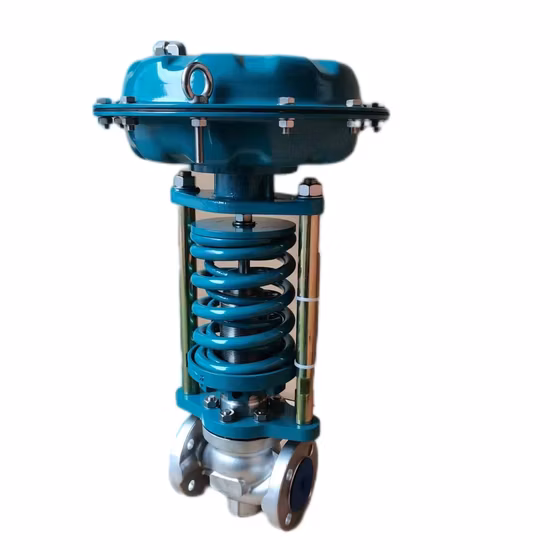 Cryogenic Pressure Reducing Pneumatic Control Valve